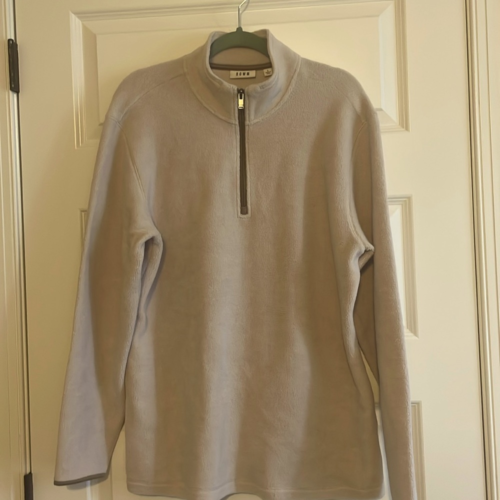 ROWM 1/4 zip pullover Lg